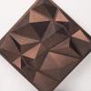 imageArt3d Decorative 3D Wall Panels in Diamond Design 12quotx12quot Antique Copper 33 PackAntique Copper