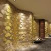 imageArt3d Decorative 3D Wall Panels in Diamond Design 12quotx12quot Antique Copper 33 PackGold