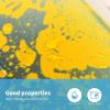 imageArt3d Liquid Fusion Activity Play Mat for Kids Pack of 9 Tiles 12quot X 12quot Transparent SubstrateGreen purpule bluered yellow