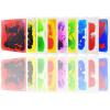 imageArt3d Liquid Fusion Activity Play Mat for Kids Pack of 9 Tiles 12quot X 12quot Transparent SubstrateGreenyellow orange bluered pink blueyellow yellowblack red blue purpleblack