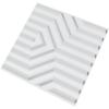 imageArt3d 20 Pack Decorative 3D Wall Panels 19 SqFeet PVC Interior Wall Dcor 118quotx118quot WhiteMaze