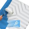 imageArt3d 20 Pack Decorative 3D Wall Panels 19 SqFeet PVC Interior Wall Dcor 118quotx118quot WhiteMaze