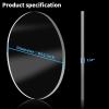 imageArt3d 2Pcs 18quot Round Clear Acrylic Sheets 6 Inch Diameter Transparent Circle Blanks Round Plexiglass Disc Circle PET Panel for DIY Cake Crafts Table TopClear14