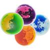 imageArt3d 4Pack Colorful Liquid Sensory Floor Tiles FanShaped Liquid Fusion Sensory Dance Mats for Kid Toddler 13quot x 13quotMulticoloredround 1