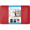 imageArt3d 34quot Thick Kitchen Mats for Floor Waterproof 20quot X 32quot Cushioned Comfort Mat Anti Fatigue Mats for Kitchen Ergonomic Standing Office Desk Home and Garage RedRed