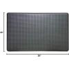 imageArt3d Anti Fatigue Mat  12 Inch Cushioned Kitchen Mats Comfort ampamp Non Slip Cushion for Standing Desk Office or Garage Floor 173quotx28quot Dark GreyBlack
