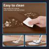 imageArt3d Anti Fatigue Mat  12 Inch Cushioned Kitchen Mats Comfort ampamp Non Slip Cushion for Standing Desk Office or Garage Floor 173quotx28quot Dark GreyBrown