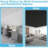 imageArt3d Pro Drop Ceiling Tiles 2ft x 2ft 12Pack Waterproof Polyester Ceiling Panels for Office Basement Kitchen Recording Room ReusableCovers 48 SqFt White Stucco PrintingWhite