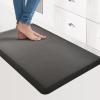 imageArt3d Anti Fatigue Mat  12 Inch Cushioned Kitchen Mats Comfort ampamp Non Slip Cushion for Standing Desk Office or Garage Floor 173quotx28quot Dark GreyBlack