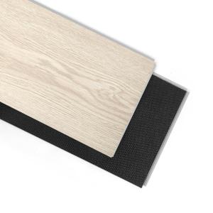 imageArt3d 24quot x 12quot SPC ClickLock Floating Floor Tiles 24 Sq Ft 12Pack Luxury Wood Look Flooring for Indoor Use Waterproof ampamp FireResistant GraphiteBeige
