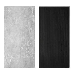 imageArt3d 24quot x 12quot SPC ClickLock Floating Floor Tiles 24 Sq Ft 12Pack Luxury Wood Look Flooring for Indoor Use Waterproof ampamp FireResistant GraphiteGraphite