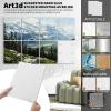 imageArt3d Soundproof Wall Panels 48quotx32quot 8Pack Acoustic Wall Art Panels Sound Absorbing Decorative Wall Panels for Living Room Bedroom Kitchen Studio Polyester UV PrintMontain View