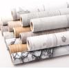 imageArt3d SelfAdhesive Grey Marble Wallpaper Matt 173quotx200quotBlack