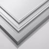 imageArt3d 12Pack Drop Ceiling Tiles 24x28 Inch PVC Panels in BlackBrushed Silver