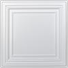 imageArt3d 12Pack Drop Ceiling Tiles 24x28 Inch PVC Panels in BlackSquare White