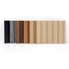 imageArt3d 6Pieces Wood Slat Panels for Stylish Interior Decor and Ceiling Decoration MDF 3D Textured Panel for Ceiling and WallSize 946 x 74 inWalnutSample