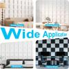 imageArt3d 33Pack 3D Textured Accent Wall Panel for Interior Dcor Waterproof PVC Decorative Wall Paneling for Living Room Bedroom Gaming Room Office 118x118 Cover 32SqFt WhiteWhite