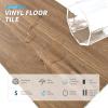 imageArt3d 12Pack 18 Sqft Peel and Stick Floor Tiles Vinyl Plank Flooring Wood Look Adhesive and Waterproof Tile Sticker for Bedroom Living Room KitchenRV in Ashtree