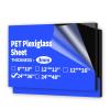 imageArt3d 2Pack of 8 x 10 PETPlexiglass Sheets 14 Thick Clear PET Sheets for Art Design Craft Projects Signs DIY in Home Wedding Festival Party OfficeBlack
