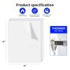 imageArt3d 2Pack of 8 x 10 PETPlexiglass Sheets 14 Thick Clear PET Sheets for Art Design Craft Projects Signs DIY in Home Wedding Festival Party OfficeClear