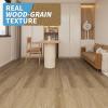imageArt3d 36Pack Peel and Stick Vinyl Plank Flooring Tile 54 Sq Ft SelfAdhesive Floor Tiles with Natural Wood Texture for Living Room Bedroom RV Ash BrownOat Wood