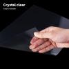 imageArt3d 5Pack of 810 PETPlexiglass Sheets Transparent Clear Flexible Plastic Sheet Panels for Craft Picture Frames Sign Blank DIY Display ProjectClear