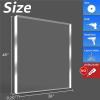 imageArt3d 5Pack of 810 PETPlexiglass Sheets Transparent Clear Flexible Plastic Sheet Panels for Craft Picture Frames Sign Blank DIY Display ProjectClear