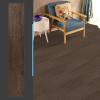 imageArt3d Peel and Stick Floor Tile Vinyl Wood Plank 12Pack 18 SqFt Aged Wood Rigid Surface Hard Core Easy DIY SelfAdhesive FlooringBrown Stone