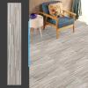 imageArt3d Peel and Stick Floor Tile Vinyl Wood Plank 12Pack 18 SqFt Aged Wood Rigid Surface Hard Core Easy DIY SelfAdhesive FlooringDusty Grey