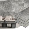 imageArt3d 10Pack 24x12 SPC Wall Panels 20 Sqfeet Waterproof Click Lock Panels for Interior Wall Decor Rigid Core Wall Panel for Bathroom Kitchen Living Room Deep Marble GrayDeep Marble Gray