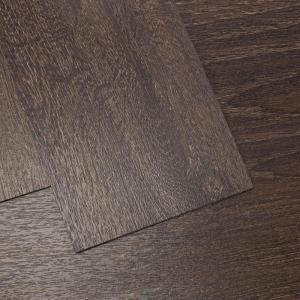 imageArt3d Peel and Stick Floor Tile Vinyl Wood Plank 12Pack 18 SqFt Aged Wood Rigid Surface Hard Core Easy DIY SelfAdhesive FlooringBrown Stone