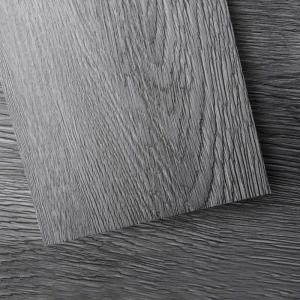 imageArt3d Peel and Stick Floor Tile Vinyl Wood Plank 12Pack 18 SqFt Aged Wood Rigid Surface Hard Core Easy DIY SelfAdhesive FlooringDeep Grey