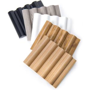 imageArt3d Wainscoting Panels Beaded Polystyrene Wall Board for Interior Wall Dcor 793 Wide X 407 high Covers 2238 sqft TeakSample